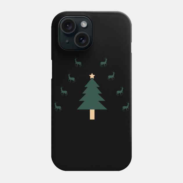 Merry Christmas Phone Case by Artistic Design