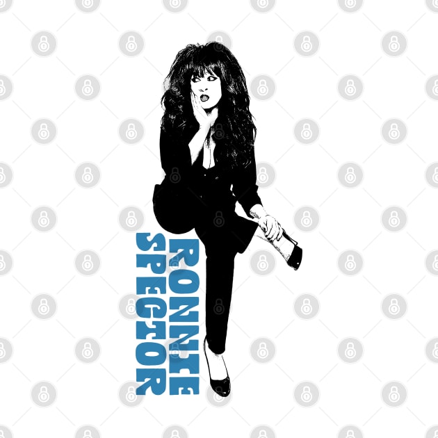 Ronnie Spector // 60s Retro Style Fan Artwork by DankFutura