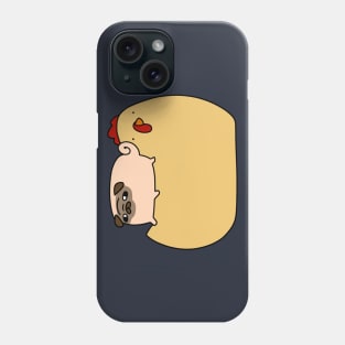 Chicken and Little Pug Phone Case