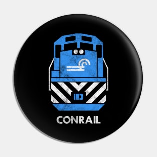 Vintage Conrail Railroad Train Engine T-Shirt Pin