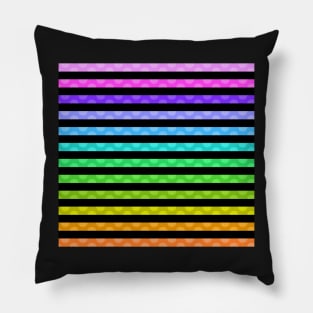 dotted rainbow Pillow