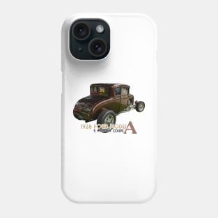 1928 Ford Model A 5 Window Coupe Phone Case