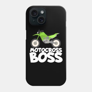 Motocross boss Phone Case