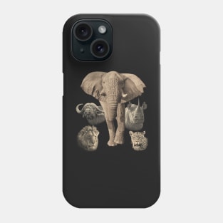 Big Five Africa Safari Phone Case