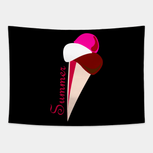 Ice Cream Summer Time Tapestry