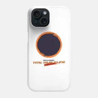 Total Solar Eclipse, Fat Shady Edition Astronomical Eclipse Event Art Phone Case