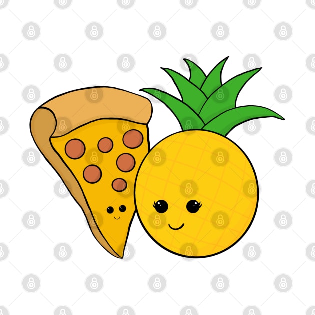 Pineapples and Pizza - They belong together by Zap Studios