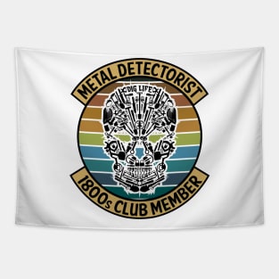 Metal Detectorist - 1800s Club Member Tapestry