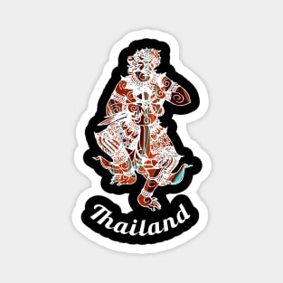 Thailand Hanuman Spiritual Good Fortune T-Shirt Magnet