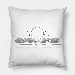 Sea storm Pillow