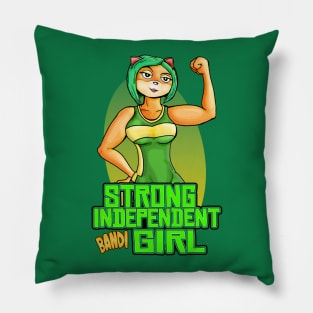 Ami Strong Independent Bandigirl Pillow