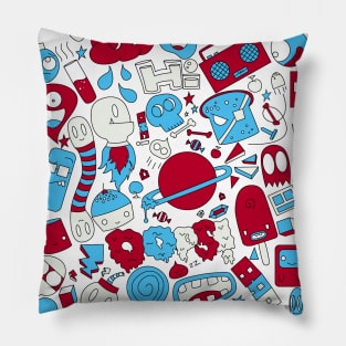 Doodles Explosion Pillow