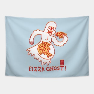 PIZZA GHOST! Tapestry