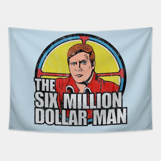 Vintage Six Million dollar man Tapestry by OniSide