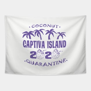 Captiva Island - Coconut Quarantine T-Shirt Tapestry