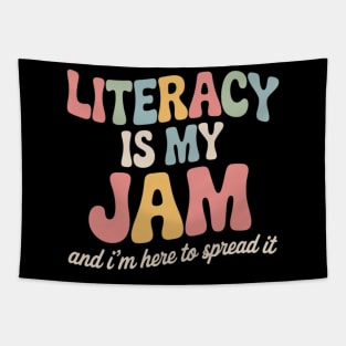 Literacy Is My Jam Reading interventionist Literacy Teacher Tapestry
