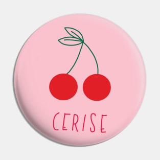 French Cherry Pin