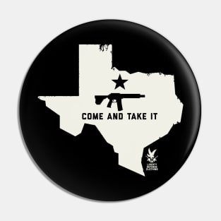 Come And Take It Pin