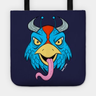 Alien Bird Creature Tote