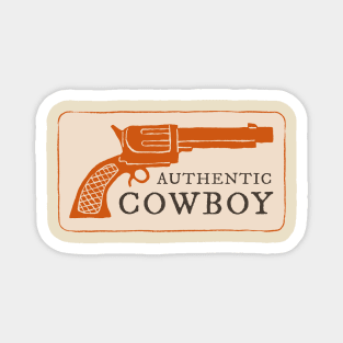 Cowboy Gun Magnet