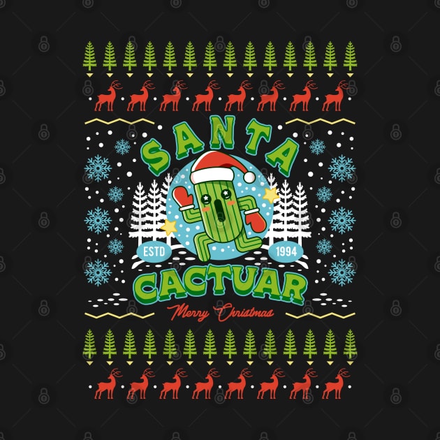 Santa Cactuar Christmas by Lagelantee