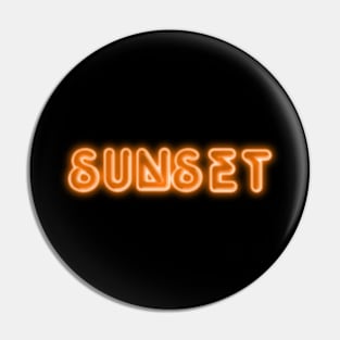 SUNSET Pin