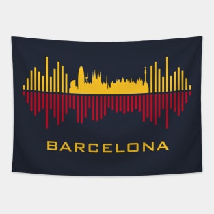 Barcelona Soundwave Tapestry