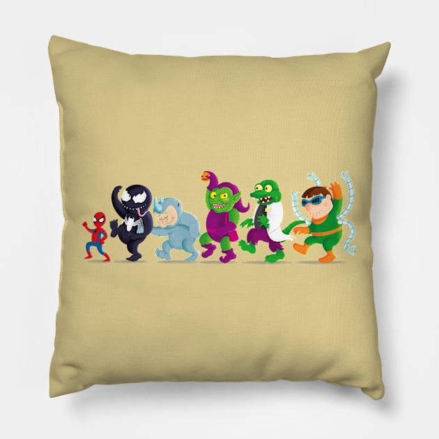 Let the Amazing Rumpus Start Pillow by TanoshiBoy