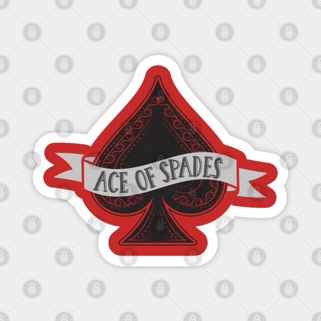 Ace of Spades Magnet by holidaystore
