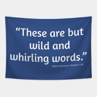 Wild and Whirling Words Tapestry