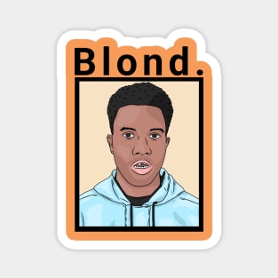 Frank Blond. Ocean - Pop Cartoon Flat Drawing Magnet