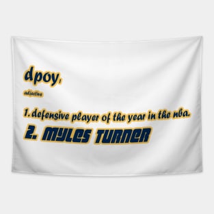 Myles Turner DPOY Tapestry