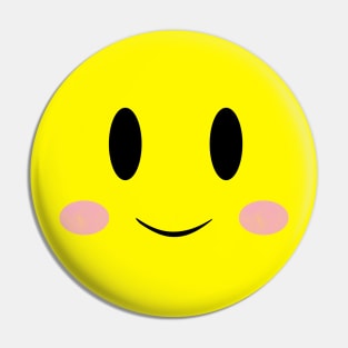 Happy Face Pin