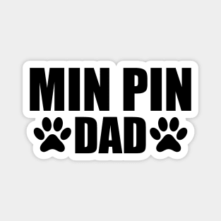 Min Pin Dad - Min Pin Dog Dad Magnet