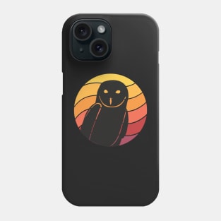 Owl Vintage Retro Sunset Phone Case