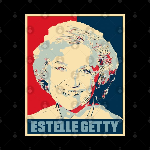 Estelle Getty Golden Girls Hope Poster Art by Odd Even