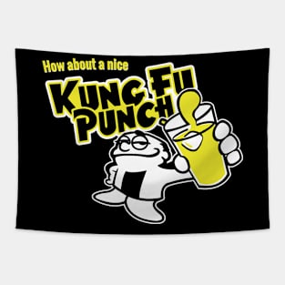 Kung Fu Punch Tapestry