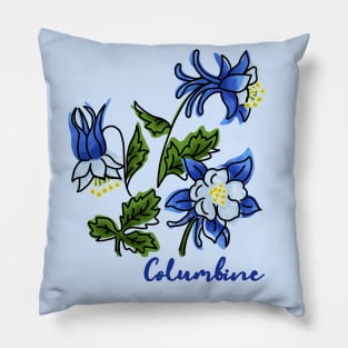 Columbine Pillow