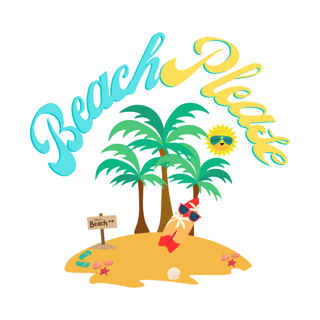 summer beach please by Cylien Art