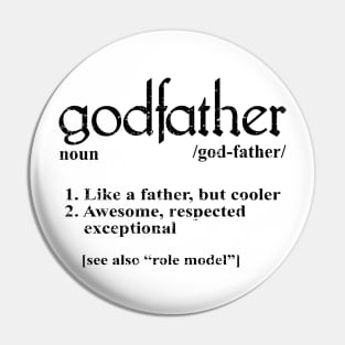 'Like A Father But Cooler' Hilarous Uncle Gift Pin