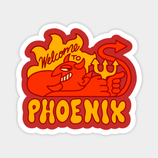 Phoenix - Hotter Than Hell Magnet