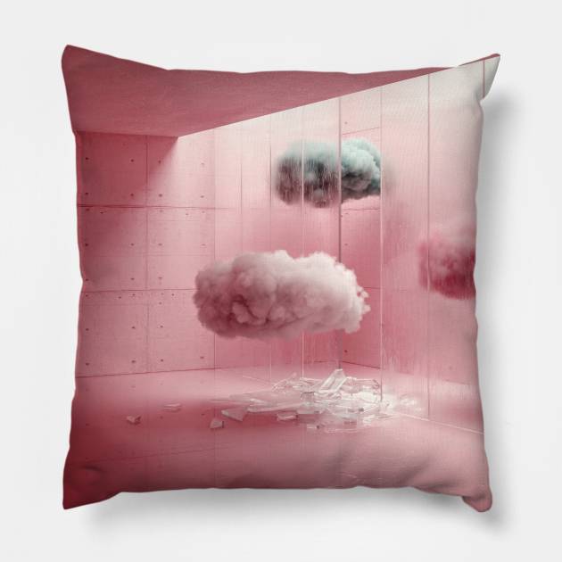 end of quarantine Pillow by NineSidedShape