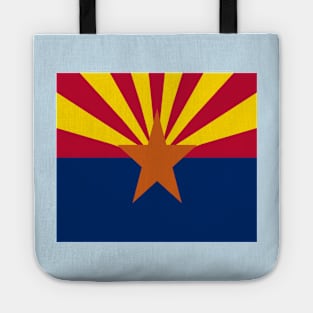 Flag of Arizona. USA Tote