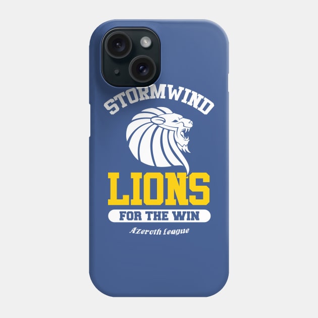 Stormwind Lions Phone Case by Cocolima