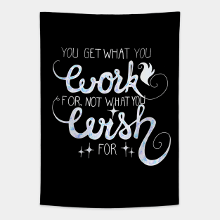 Bright Motivational Quote Tapestry