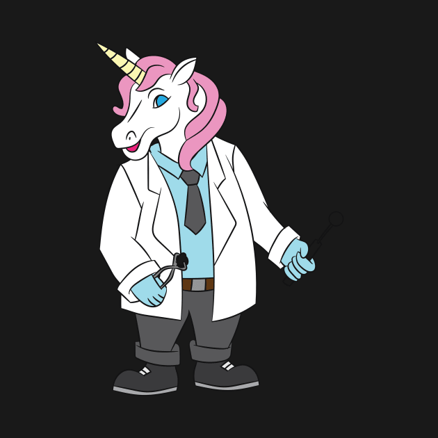 Dental Assistant Shirt | Unicorn Doctor Gift by Gawkclothing