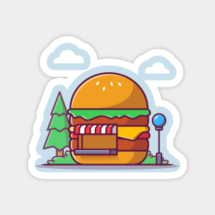 Burger Shop Magnet