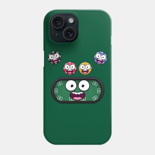 Cute Poker Table And Chips Phone Case