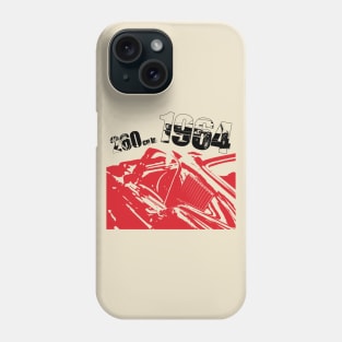 1964 Mustang silhouette Phone Case