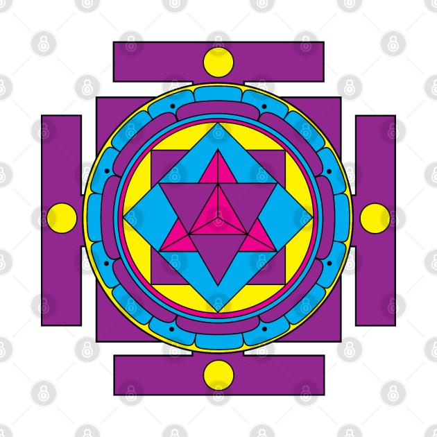 Merkaba Mandala by GalacticMantra